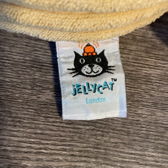 Jellycat Lion Yellow-Orange Corduroy Cordy Roy Plush Stuffed 10" - Picture 3 of 3